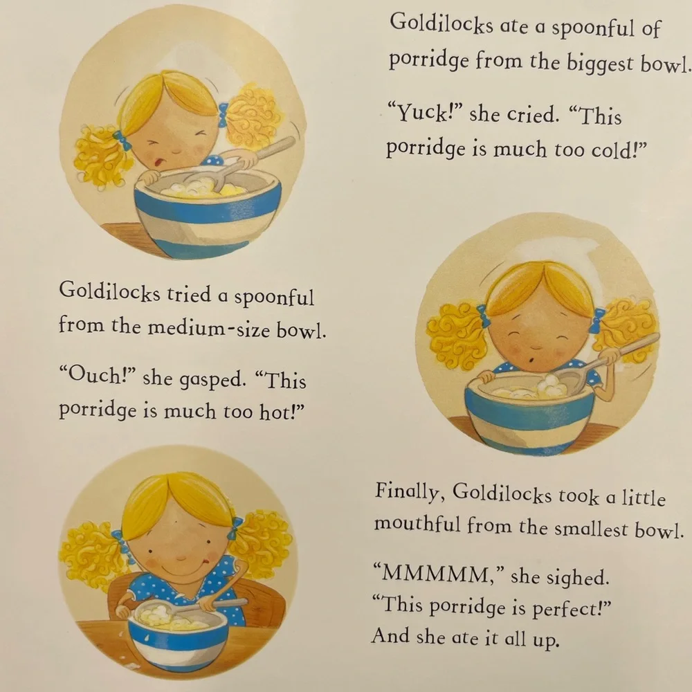 Goldilocks and the Three Bears children’s book - Picture 4 of 7